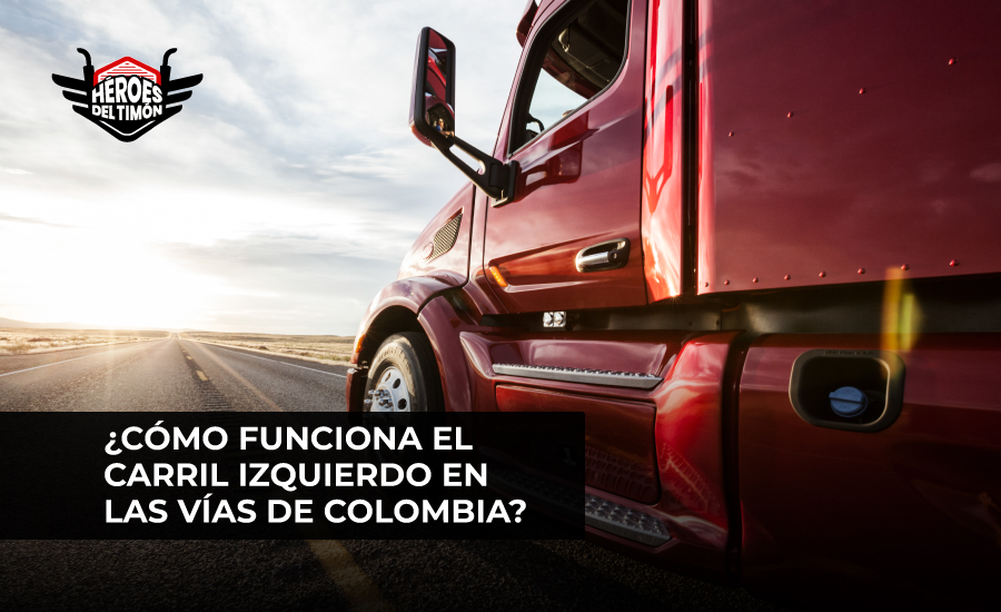 ¿Cómo funciona el carril izquierdo en las vías de Colombia?