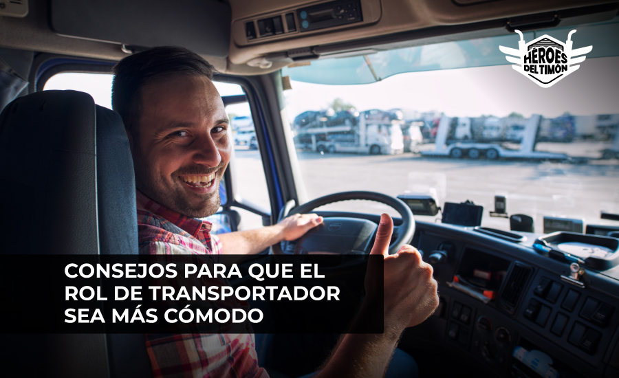 Consejos para que el rol de transportador sea más cómodo