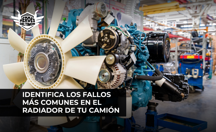 Identifica los fallos más comunes en el radiador de tu camión