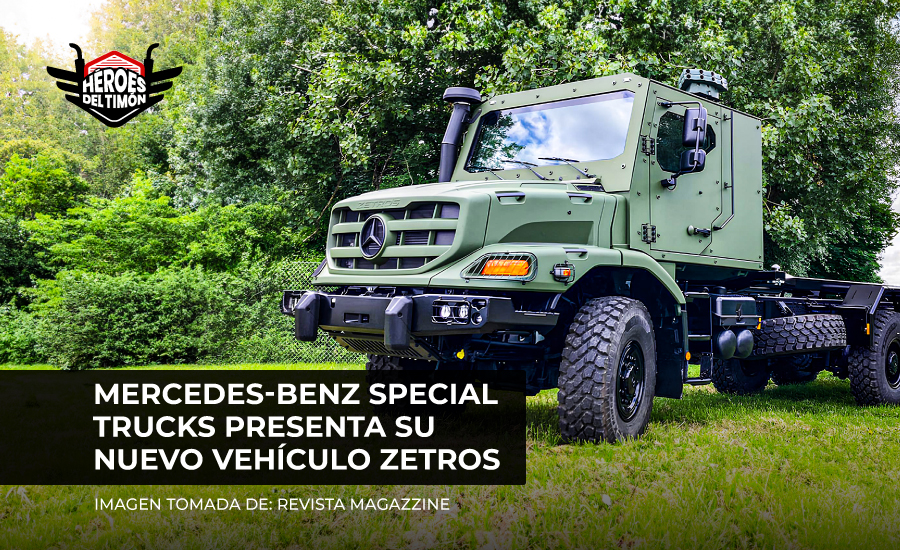 Mercedes-Benz Special Trucks presenta su nuevo vehículo Zetros