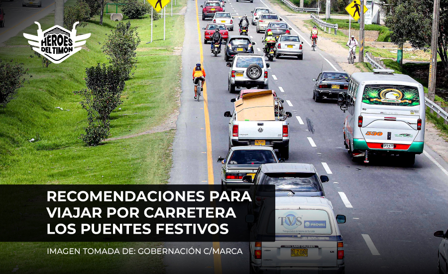 Recomendaciones para viajar por carretera los puentes festivos