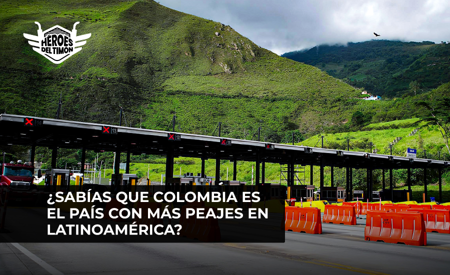 ¿Sabías que Colombia es el país con más peajes en Latinoamérica?
