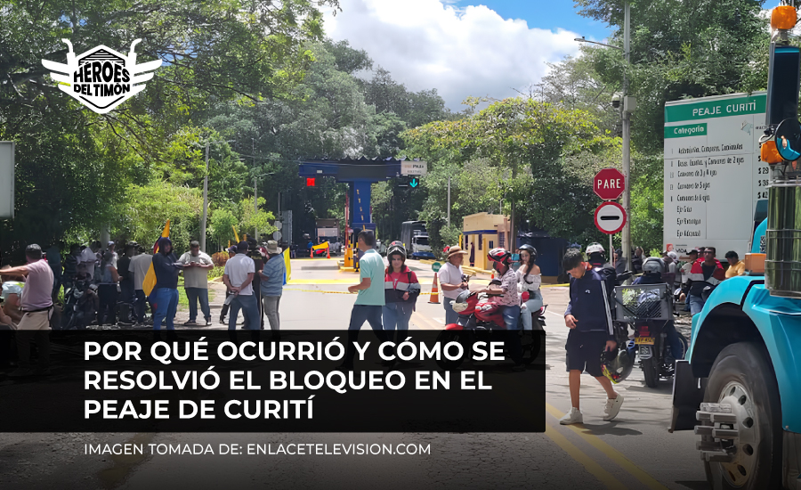 Por qué ocurrió y cómo se resolvió el bloqueo en el peaje de Curití