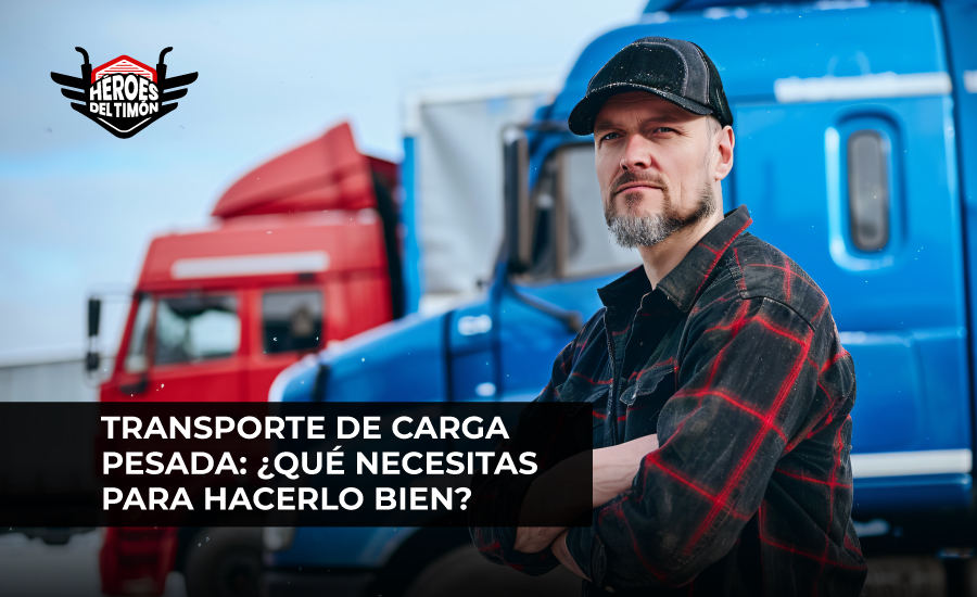 Transporte de carga pesada: ¿Qué necesitas para hacerlo bien?