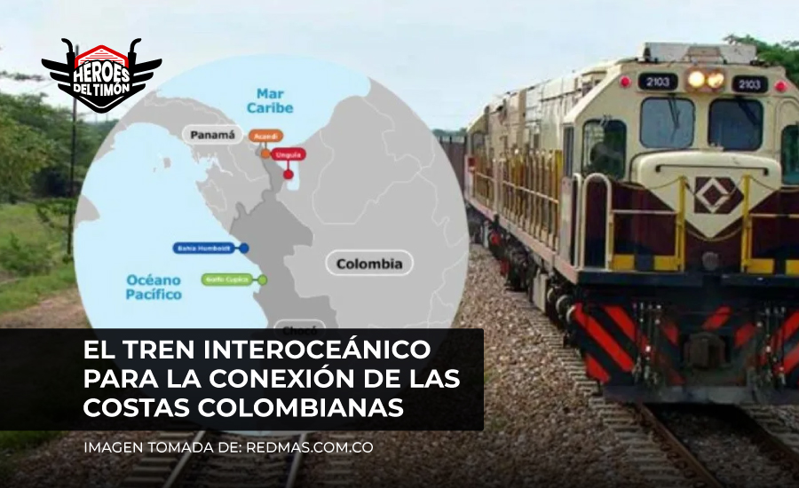 El tren interoceánico para la conexión de las costas colombianas