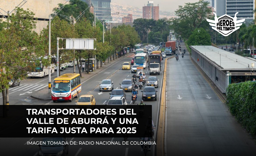 Transportadores del Valle de Aburrá y una tarifa justa para 2025