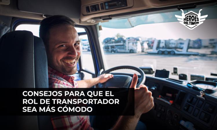 Consejos para que el rol de transportador sea más cómodo