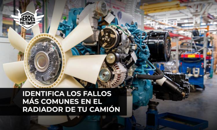 Identifica los fallos más comunes en el radiador de tu camión