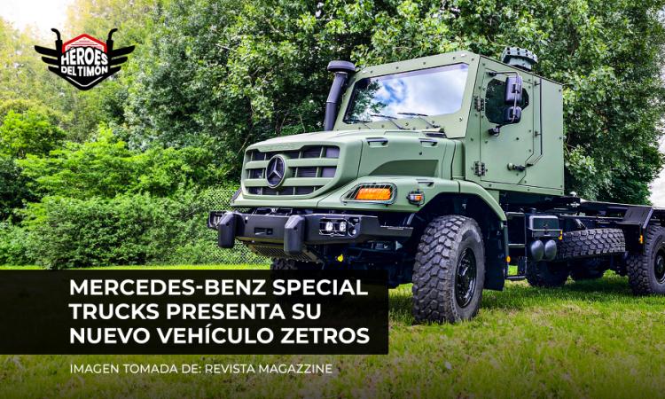 Mercedes-Benz Special Trucks presenta su nuevo vehículo Zetros