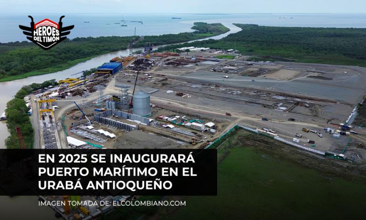 En 2025 se inaugurará puerto marítimo en el Urabá antioqueño