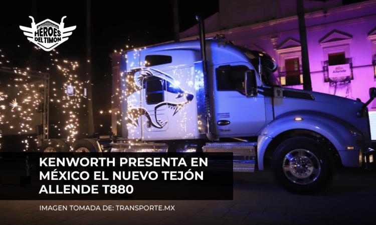 Kenworth presenta en México el nuevo Tejón Allende T880
